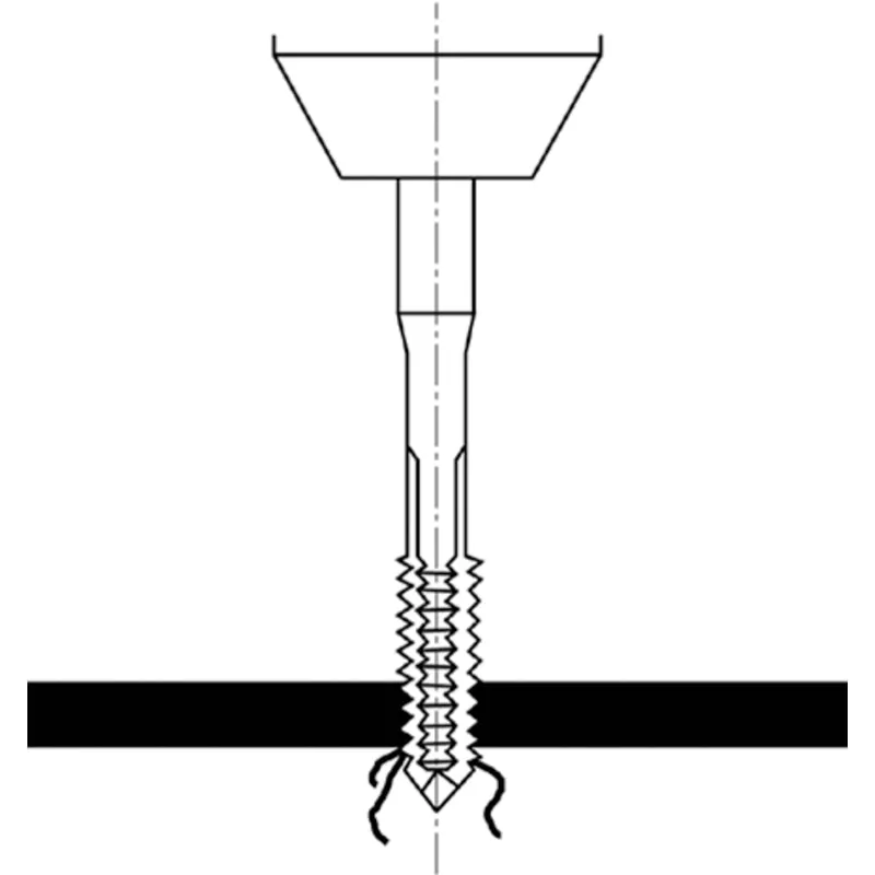 Assortiment draadtappen DIN 352 HSS