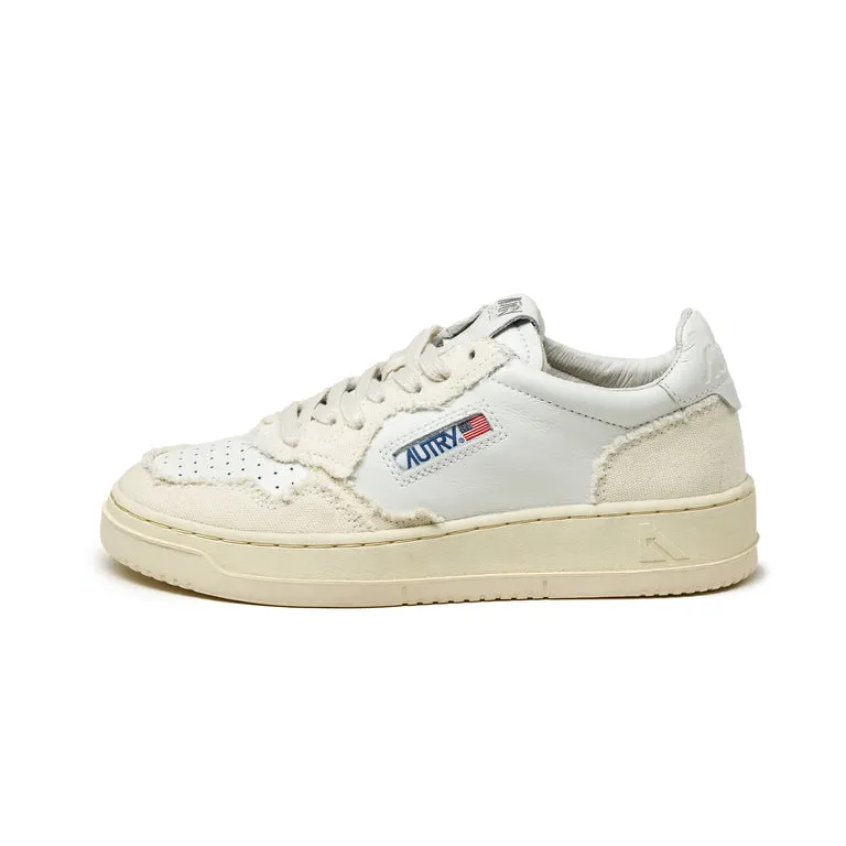 Autry Medalist W *Goat / Canvas* Ivory
