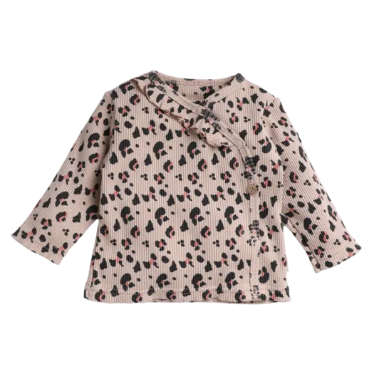BESS SHIRT WRAP LEOPARD 242029016