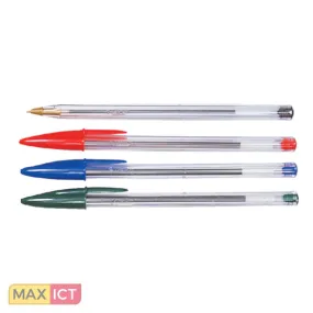 Bic BALPEN CRISTAL TUBO 50 assorti