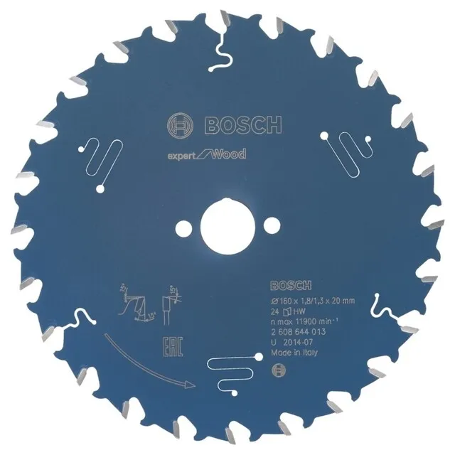 Bosch Cirkelzaagblad Expert Hout 160 x 20 x 1,8 mm 48 Tands