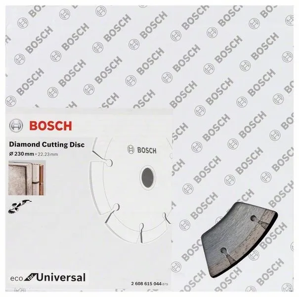 BOSCH Diamantdoorslijpschijf ECO Voor Universeel 115.x22.23x2.0x7 (10 stuks) 2608615040