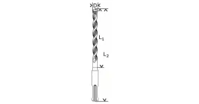BOSCH Hamerboor SDS-plus-1 5,5x50x110 mm 2608680260