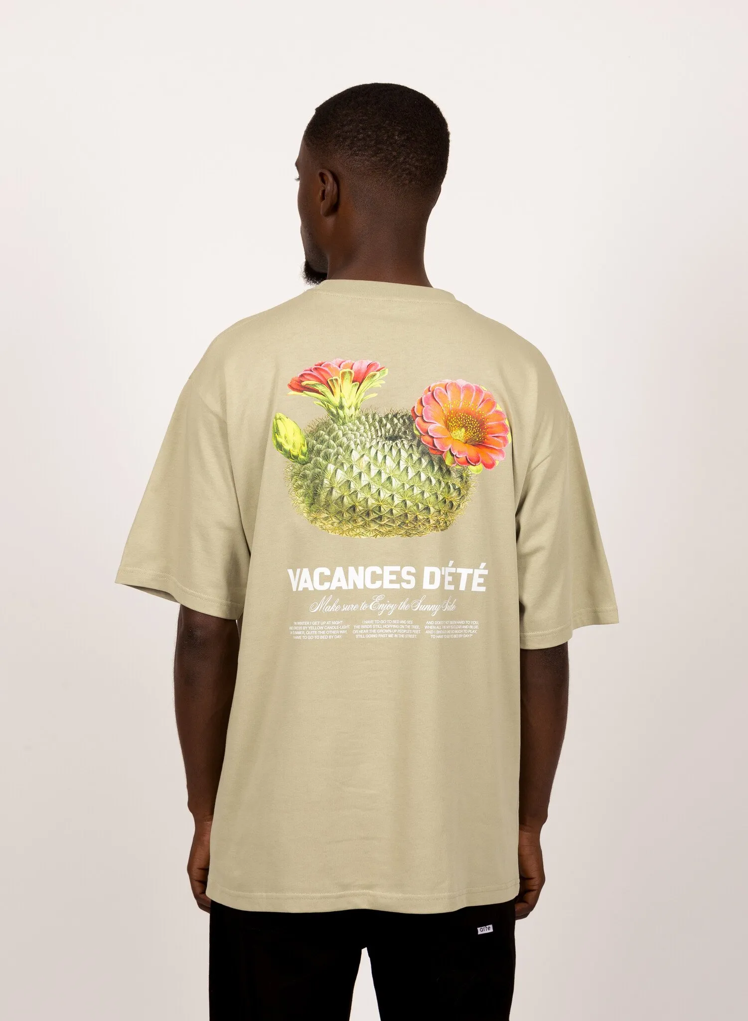 GRAIL x Bad Habits Social Club Tee Cactus Green