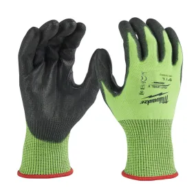Hi-vis werkhandschoenen snijklasse 5/E - 9/L - 1 paar