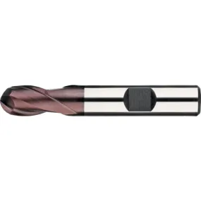 HSS-E PM Radiusfrees, 2-snijder DIN 327-B kort, type N, TiAlN
