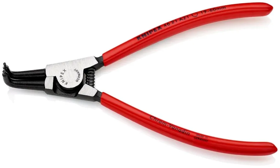 KNIPEX BORGVEERTANG VOOR BUITENRINGEN OP ASSEN 170 MM  HAAKS 1960 MM  TYPE 46 21 A21