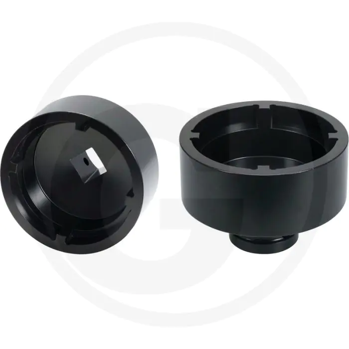 Ks tools 3/4" dopsleutel voor stelmoeren km10 - speciaal-werkzeugstahl, Ø 86mm, innen-Ø 65,5mm, pen 4, hoogte 68mm