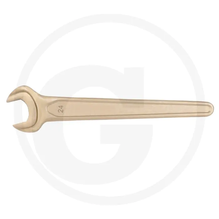 KS TOOLS BRONZE EINMAULSCHLüSSEL 7/8"  VONKVRIJ, 15° BEKHOEK, CORROSIEBESTENDIG