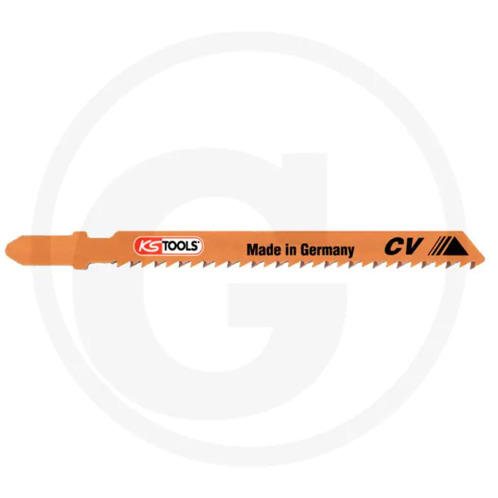 Ks tools decoupeerzaagblad, eg, bosch, metabo, cv, l=100mm, 4mm, t101dp, verpakt per 5 - extra sterk blad, 18 tanden, 80x4x185mm