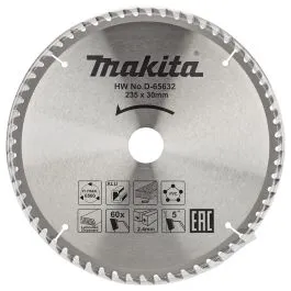 MAKITA D65632 CIRKELZAAGBLAD DIV. MATERIALEN