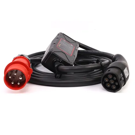 MOBIELE LADER/LAADKABEL STOPCONTACT TYPE 2 3FASE 32A 22KW VOOR NISSAN ARIYA