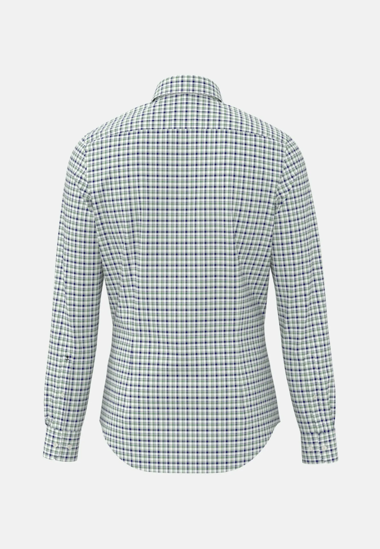 NONIRON TWILL BUSINESS OVERHEMD IN SLIM WITH BUTTONDOWNKRAAG
