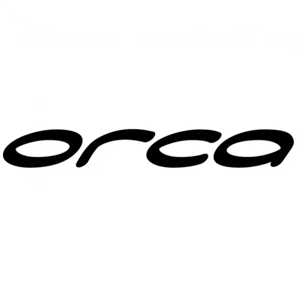 Orca Athlex race trisuit mouwloos zwart/wit dames