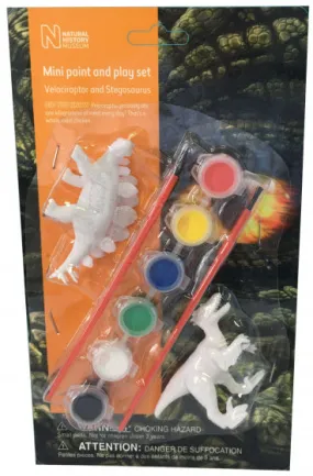 schilderset Velociraptor Stegosaurus 5-delig