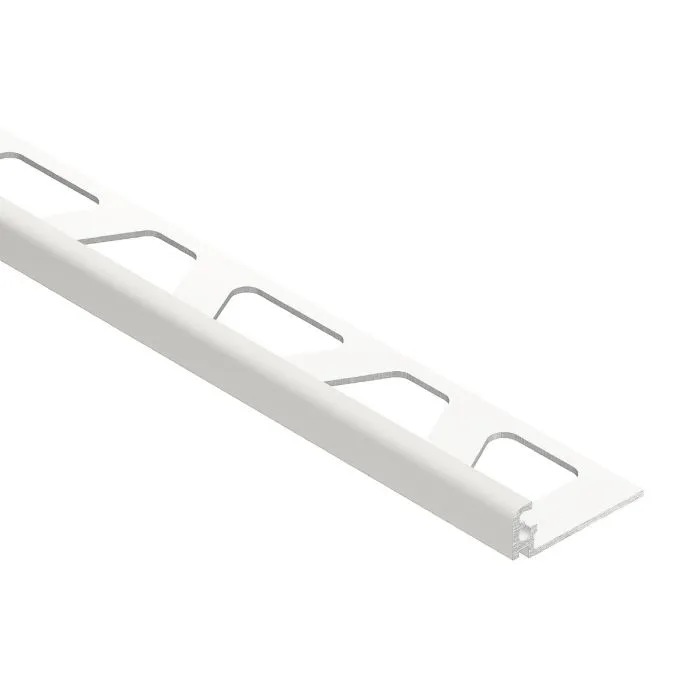 Schlüter Jolly AC tegelprofiel mat aluminium wit 10 mm x 300 cm