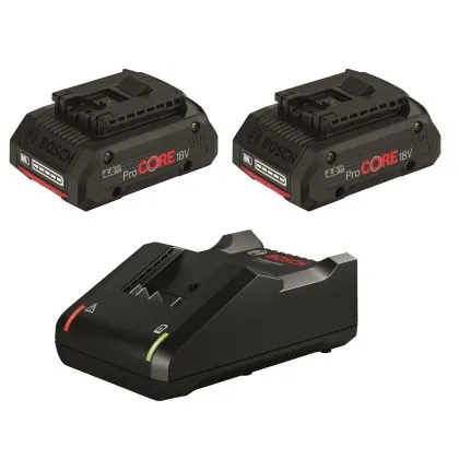 Set batterijen BOSCH PROCORE 18V 2 x 4.0 Ah
