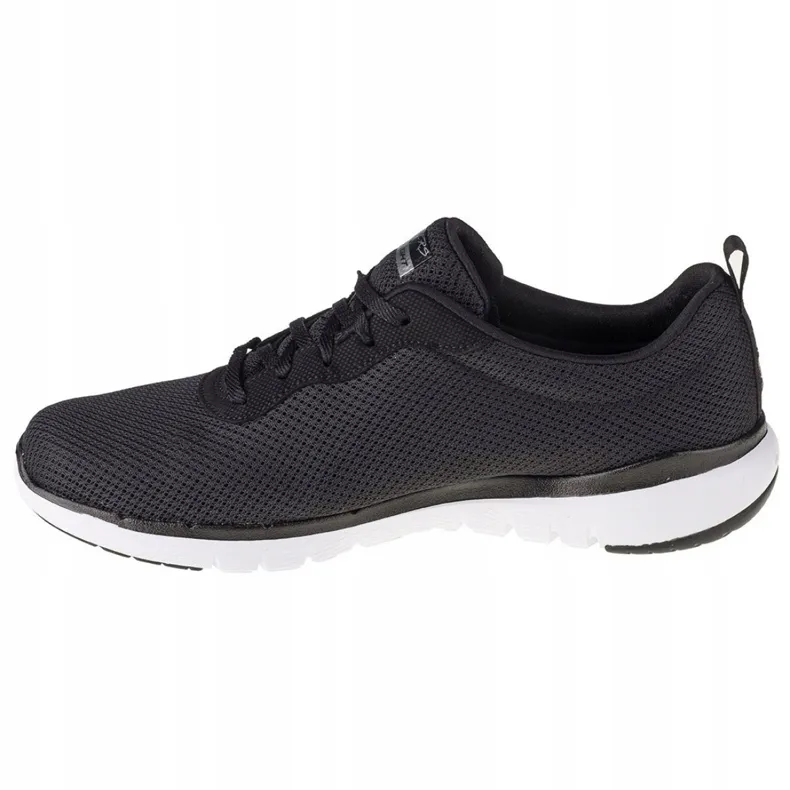 SKECHERS FLEX APPEAL 3.0 W 13070BKW ZWART