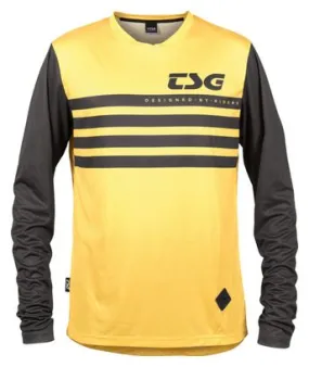 TSG Waft Long Sleeve Jersey Geel / Zwart